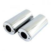 MCS Upper Fork Slider Covers, +4". Chrome