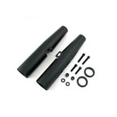 MCS Fork Shrouds For 39mm Forks. Black