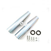 MCS Fork Shrouds For 39mm Forks. Zinc