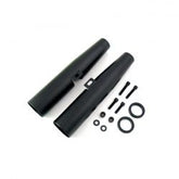 MCS Fork Shrouds For 39mm Forks. Black