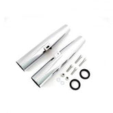 MCS Fork Shrouds For 39mm Forks. Chrome