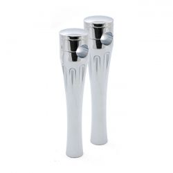 MCS Talon Aluminum Riser Kit, 8" Rise. Chrome