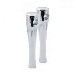 MCS Talon Aluminum Riser Kit, 8" Rise. Chrome