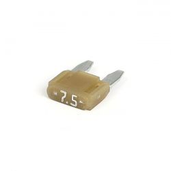 MCS Mini Fuse With Led Indicator. Brown, 7.5A