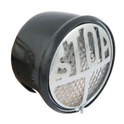 MCS Stop Led Taillight. Black. Clear Lens