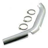 MCS FL 2-1 Exhaust Front Header Heatshield Chrome