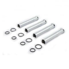 MCS Lower Pushrod Cover Kit. L79-84. Chrome