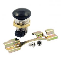 MCS Keyless Push Button Fuel Door Release. Black