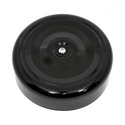 MCS Air Cleaner Cover, Bobber Style. 7" Diameter. Black