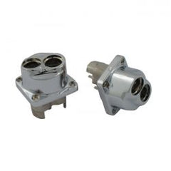 MCS 84-99 Tappet Block Set Front/Rear. Chrome