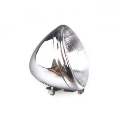 MCS 6-1/2" Springer Headlamp Assembly. 6V. Chrome