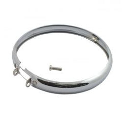 MCS Replacement Springer Headlamp Trim Ring. Chrome