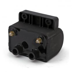 MCS OEM Style Ignition Coil. 12V, 3 Ohm. Black