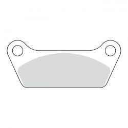 MCS Brake Pads Rear. Organic