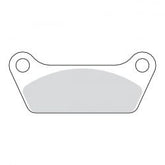 MCS Brake Pads Rear. Organic