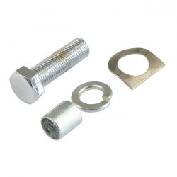 MCS Kick Pedal Mount Kit. Chrome