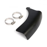 MCS FL Shovel Horizontal Crossover Heat Shield Black