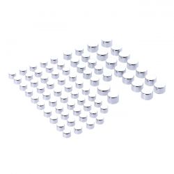 MCS Smoothtopps, Push-On Cover Set (75Pc). Chrome