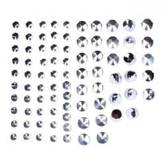 MCS Smoothtopps, Push-On Cover Set (83Pc). Chrome