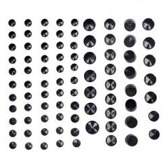 MCS Smoothtopps, Push-On Cover Set (86Pc). Black