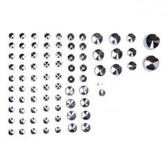 MCS Smoothtopps, Push-On Cover Set (81Pc). Chrome