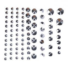 MCS Smoothtopps, Push-On Cover Set (87Pc). Chrome