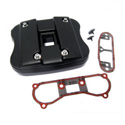 MCS Evo Sportster Rocker Cover Set (1 Cyl.). Black