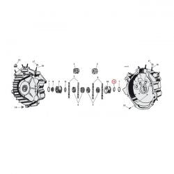 MCS Washer, Sprocket Shaft Bearing