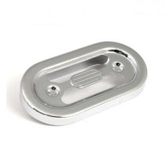 MCS Voltage Regulator/Rectifier Cover. Chrome