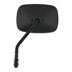 MCS Late OEM Style Mirror, Short Stem, Left Side. Black
