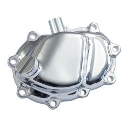 MCS Transmission End Cover. E-Start. Chrome