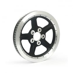 MCS Reproduction OEM Style Wheel Pulley 68T, 1-1/8" Belt. Black