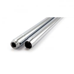 MCS Fork Tubes 35mm, 23-1/4". Show Chrome