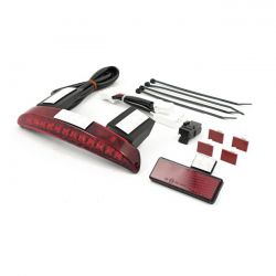MCS Chopped Fender Edge Led Taillight. Red Lens