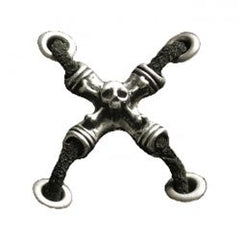 MCS Vest Extender Skull Side Lace