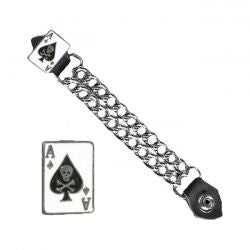 MCS Vest Extender Ace Of Spades Skull