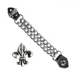 MCS Vest Extender Fleur De Lis
