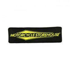 MCS Motorcycle Storehouse, Logo Patch. Black