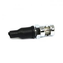 MCS License Plate Light Mount Bolt. Grooved. Chrome