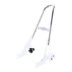 MCS Sissy Bar Kit 21" 1-Piece Upright, Chrome
