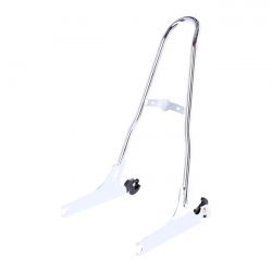 MCS Sissy Bar Kit 21" 1-Piece Upright, Chrome