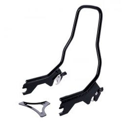 MCS Sissy Bar Kit 12" Upright. Gloss Black