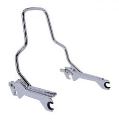 MCS Sissy Bar Kit 14.5" Upright Chrome