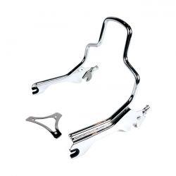 MCS Sissy Bar Kit 8.5" Upright. Chrome