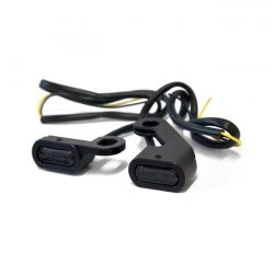 MCS Fastline, Below Bar Led Turn Signal Set. Black