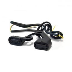 MCS Fastline, Below Bar Led Turn Signal Set. Black