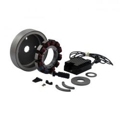 MCS 32 Amp Charge Kit, Black Regulator