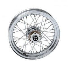 MCS 3.00 X 16 Rear Wheel 40 Spokes Chrome