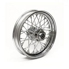 MCS 3.00 X 16 Rear Wheel 40 Spokes Chrome