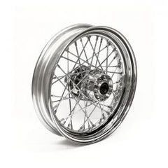 MCS 3.00 X 16 Rear Wheel 40 Spokes Chrome